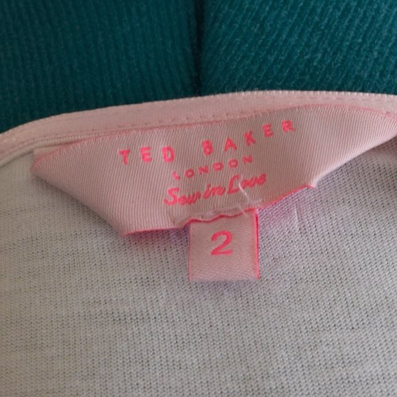 White Renella Mirrored Floral Tee Short Sleeve - Picture 7 of 9